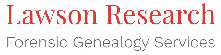Lawson Research Forensic Genealogy Research Logo